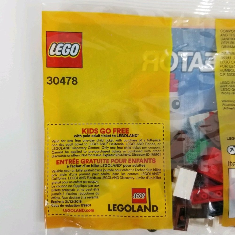 Lego Creator Santa Claus Chimney 30478 Bag 74 Pieces Saint Nicholas Kris Kringle - Picture 6 of 12